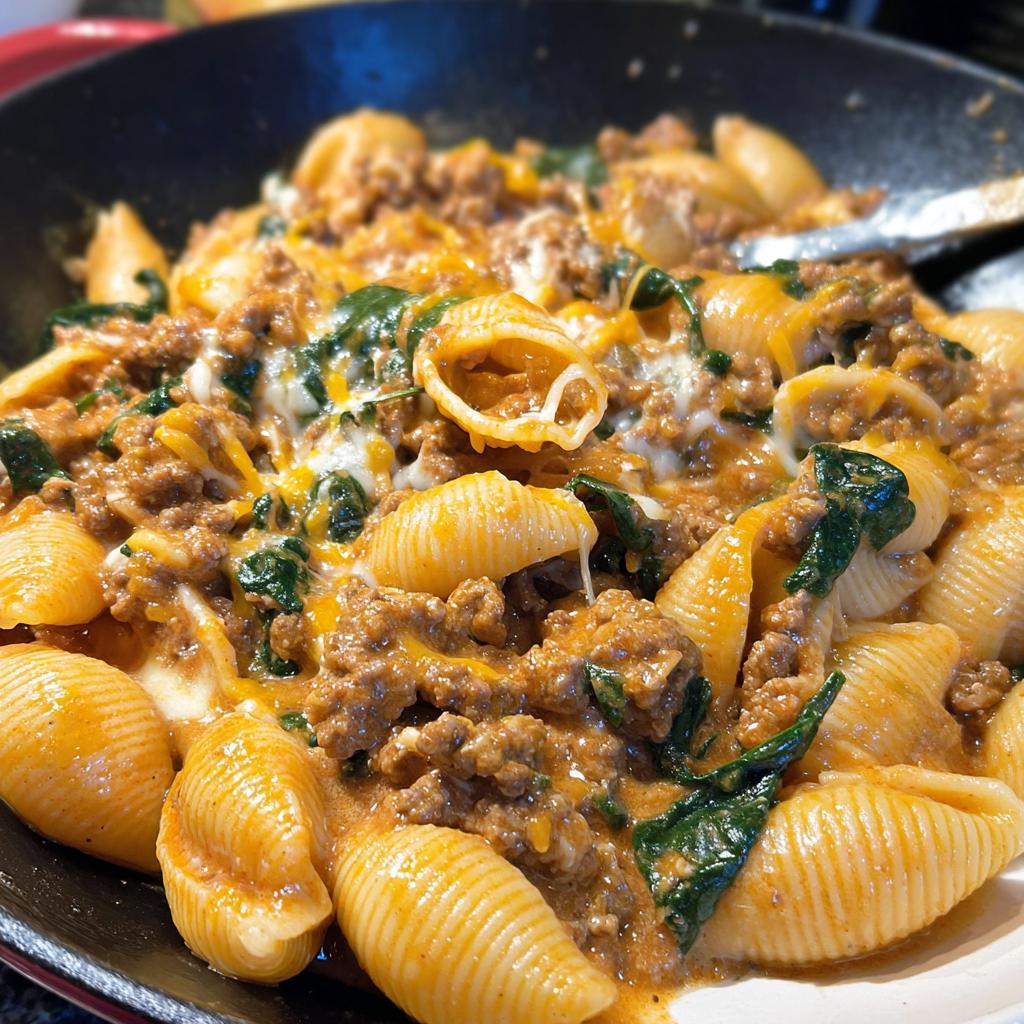 Creamy High Protein Beef Pasta - Tasty