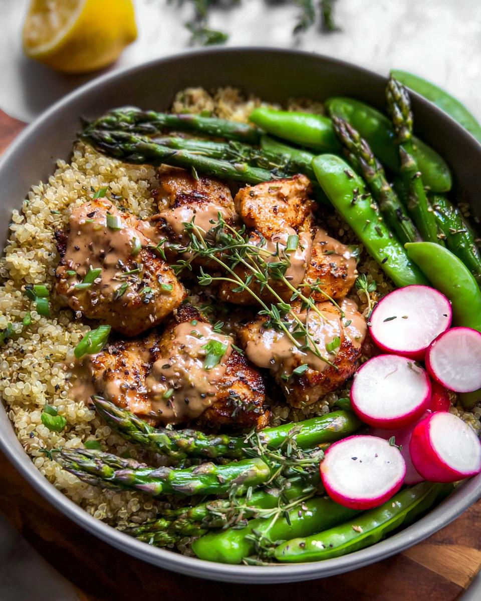 Healthy Lemon Garlic Chicken Meal Prep Bowls - Other 3