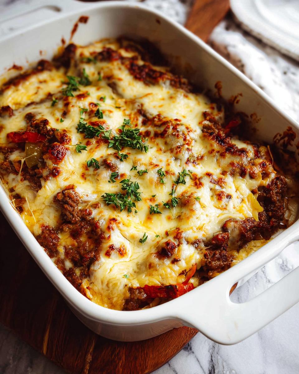 Low Carb Philly Cheesesteak Casserole - Other 3