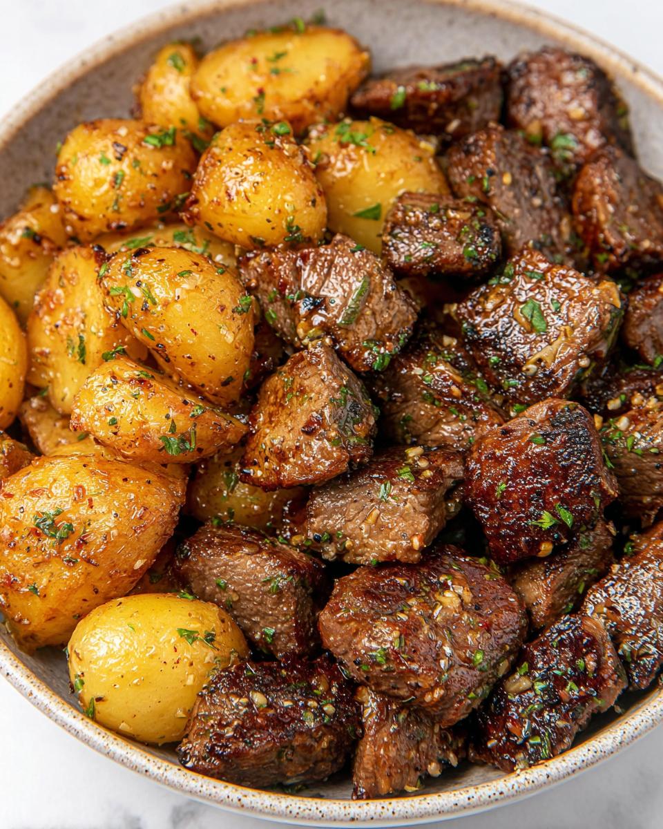 The best Garlic Steak Bites and Potatoes Recipe - Other 4